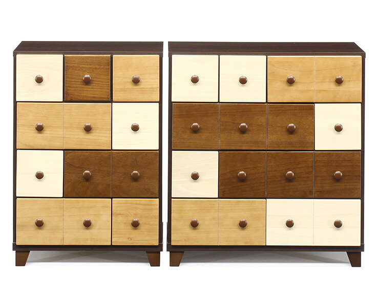チェスト 幅58cm 高さ82cm 【国産 大川家具 完成品】 無垢材 収納 タンス 桐材 日本製 木製 衣類 (代引不可)【送料無料】 [2]