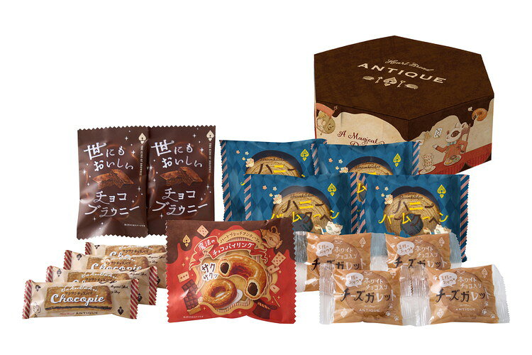 リコメン堂生活館のハートブレッドアンティーク 魔法のベイクドスイーツBOX D 焼菓子 スイーツ 詰め合わせ 詰め合わせセット(代引不可)【送料無料】｜アングル3