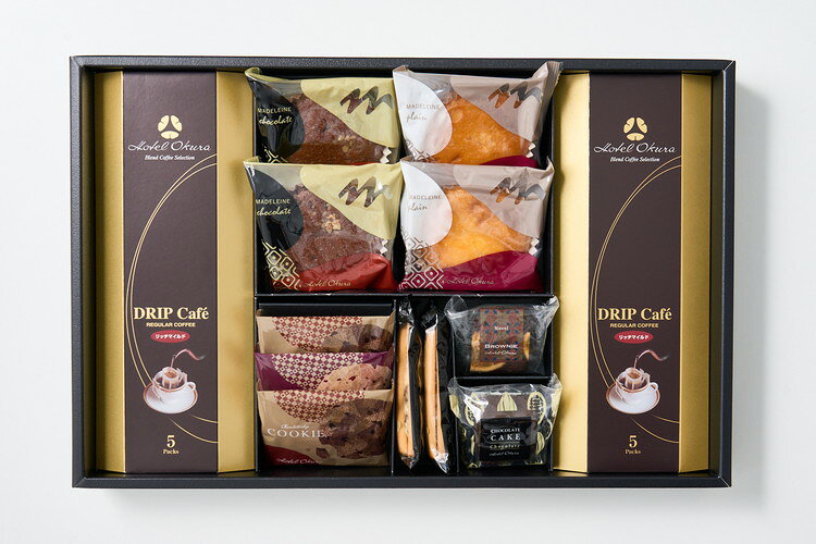 リコメン堂生活館のホテルオークラ スイーツ&コーヒーギフトセット F スイーツ 焼菓子 コーヒー 詰め合わせセット(代引不可)【送料無料】｜アングル3