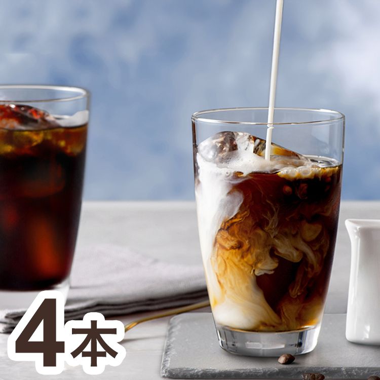 【商品詳細】昭和9年創業の大阪「丸福珈琲店」のこだわりは、“濃厚でコク深い味わいだがあと味のすっきりとした珈琲”。まずはすっきりストレートで丸福珈琲店ならではの味わいを楽しんで、たまには牛乳をたっぷり入れて優しい甘みの濃厚なカフェオレを。こだわりを守り続ける丸福珈琲店がお届けする、オリジナルブレンドのアイスコーヒーと、牛乳で割って楽しむ甘みあるカフェオレベースのセットです。原材料一括表示:【アイスコーヒー(無糖)】コーヒー（国内製造）【カフェオレベース希釈タイプ（加糖）】コーヒー(国内製造)、砂糖8大アレルゲン:製造国:日本内容量:アイスコーヒー500ml（無糖）×3本、カフェオレベース希釈タイプ500ml（加糖）×1本保管方法:常温賞味期限:常温300日メーカー名：株式会社アデリー【代引きについて】こちらの商品は、代引きでの出荷は受け付けておりません。【送料について】北海道、沖縄、離島は送料を頂きます。