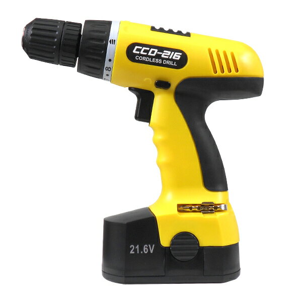 21.6V コードレス充電ドリル 96点セット CCD-216 コードレス 電動ドリル 電動ドライバー セット 充電式 DIY ドリルドライバー(代引不可)【送料無料】のサムネイル