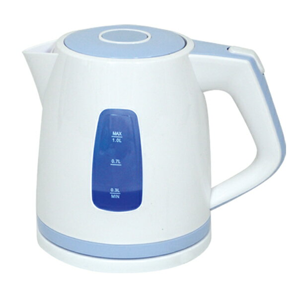 Electric kettle 電気ケトル SR022A ひと目でわかるライト機能付き コンパクトケトル コードレス 湯沸し やかん 1.0L 900W(代引不可)【送料無料】