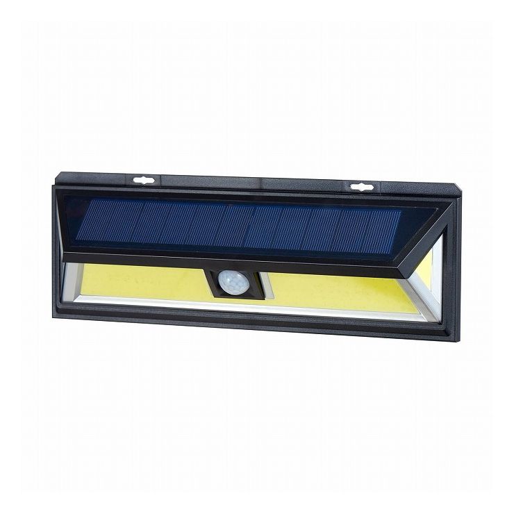 【商品説明】●暗い時にセンサーが人や車の動きを検知して自動点灯●スイッチで点灯モードを「強」と「弱」に選択できます●本体側面にもLEDを搭載しているので広範囲を照射●ソーラー発電式なのでコンセントがない場所に設置できて、電気代もかかりません...