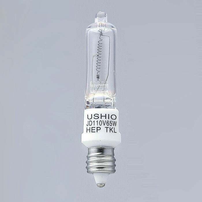 ミニハロゲンランプ JD110V65WHE-B エルパ ELPA 朝日電器