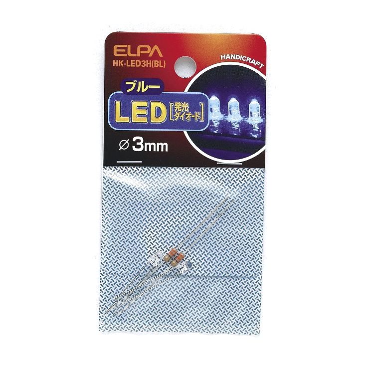 īŴ ELPA LED 3MM  HK-LED3H(BL)