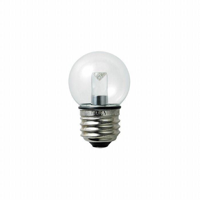LED電球G40形防水E26CN色 LDG1CN-G-GWP255 エルパ ELPA 朝日電器