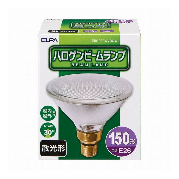 朝日電器 ハロゲンビームランプサンコウ90W EBRF110V90W