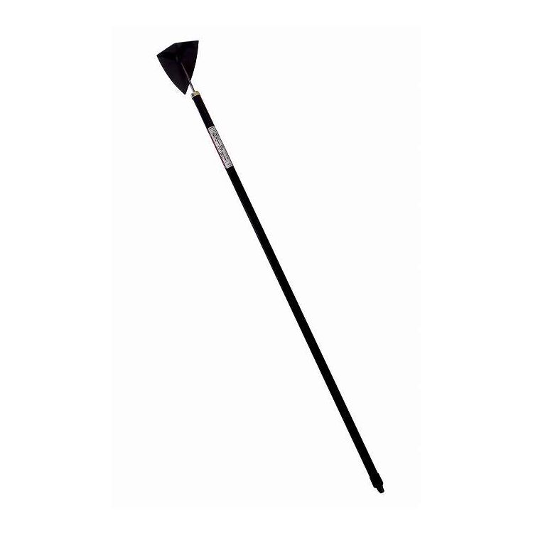 村国 シルバーパイプ柄 三角ホー 全鋼 210mm(代引不可)