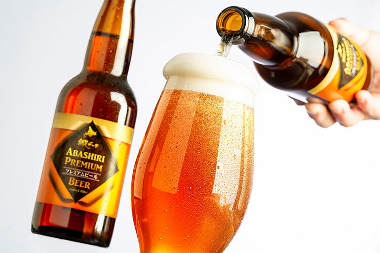 【送料無料】ABASHIRI プレミアムビール 1ケース 330ml 24本 ビール 発泡酒 網走ビール 北海道 網走 クラフトビール 日本 国産 瓶 ペールエール　ABASHIRI プレミアムビール 1ケース 330ml 24本 ビール 発泡酒 網走ビール 北海道 網走 クラフトビール 日本 国産 瓶 ペールエール(代引不可)【送料無料】