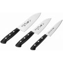 日本製 燕三条 三徳包丁170mm&小型三徳包丁&ペティナイフ140mm(代引不可)【送料無料】