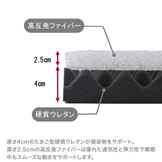 ハイブリットタイプ スリープマジック ゼログラビティ7.0 シングル セミダブル ダブル マットレス兼用敷布団 ライズ RISE 健康睡眠 マットレス 敷布団 ベッドマットレス トッパー 体圧分散【送料無料】 [3]