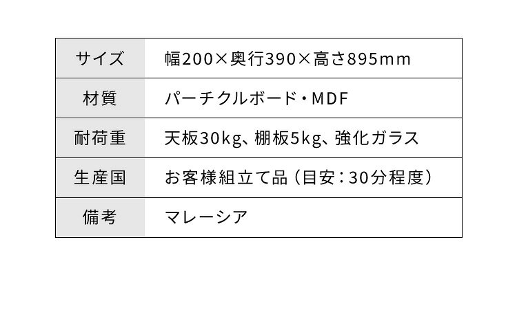 スタッキング すきま収納 20cm キャビネット 隙間収納 キッチン収納 キッチンラッ...