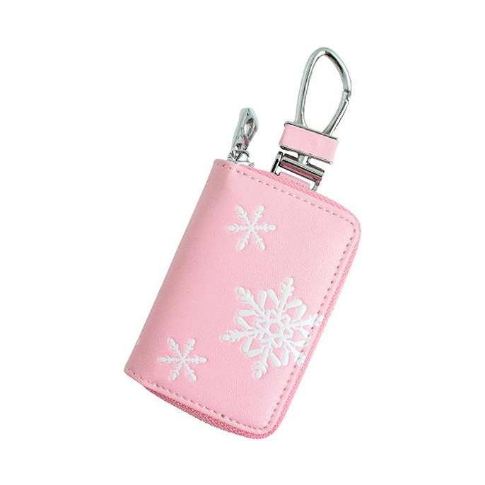 AWESOME(オーサム) スマートキーケース 雪の結晶 ピンク ASK-CS04(代引不可)【送料無料】
