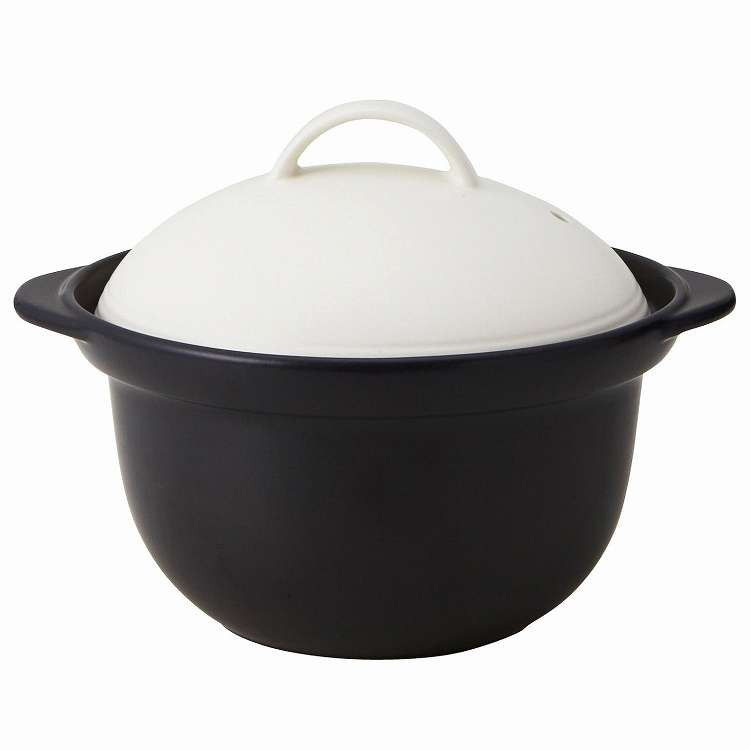 【商品説明】優れた耐熱・保温機能を持つ素材だから、熱効率よく調理できます。ご飯を炊くなら、火にかけるのはわずか5分。20分放っておけば、ツヤツヤご飯が出来上がります。生産国:マレーシア素材・材質:本体:高耐熱セラミック蓋:硬質陶器商品サイズ...