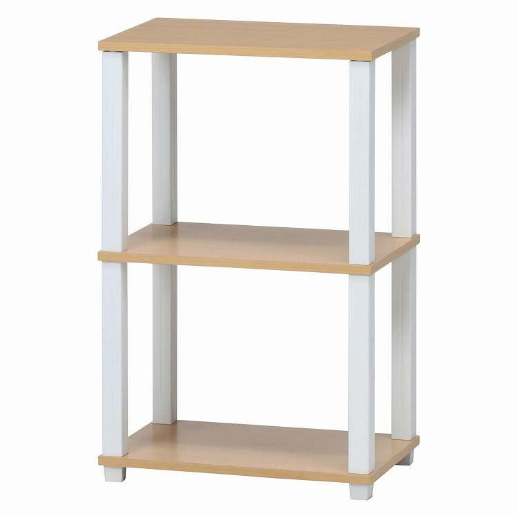 【商品説明】工具不要で簡単に組み立てれます。おしゃれに見せる3段オープンラックです。生産国:マレーシア素材・材質:表面材:プリント紙化粧パーティクルボード構造部材(支柱):ポリプロピレン商品サイズ:幅470×奥行295×高さ757mm重量:4.5kg仕様:耐荷重(全体):10kg耐荷重(棚板):5kg板厚:15mm【代引きについて】こちらの商品は、代引きでの出荷は受け付けておりません。【送料について】北海道、沖縄、離島は送料を頂きます。