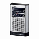 AM/FMポケットラジオ ER-P66F(代引不可)【送料無料】