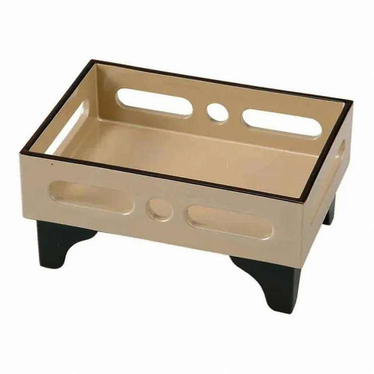 5寸長手すかし盛器 黒パールシルバー 55204676(代引不可)【送料無料】