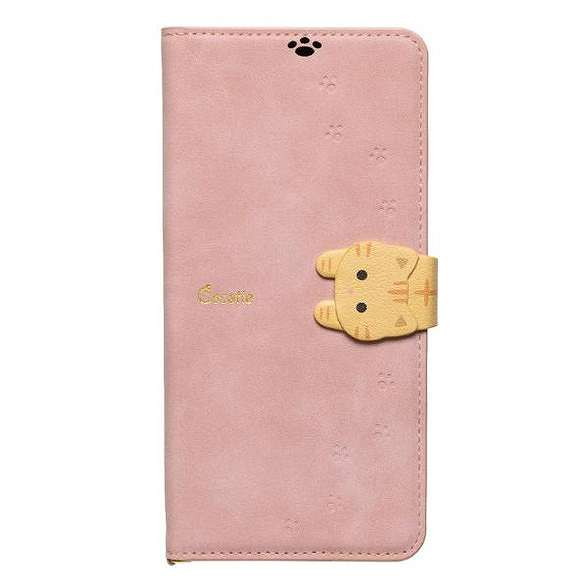AQUOS wish4専用手帳型ケース New Cocotte Pink Beige AQW4-COT03(代引不可)【送料無料】