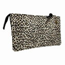 DAICO Pisoraro(ピソラロ) ハラコ お財布ポシェットショルダー LEOPARD-WH PR238(代引不可)【送料無料】