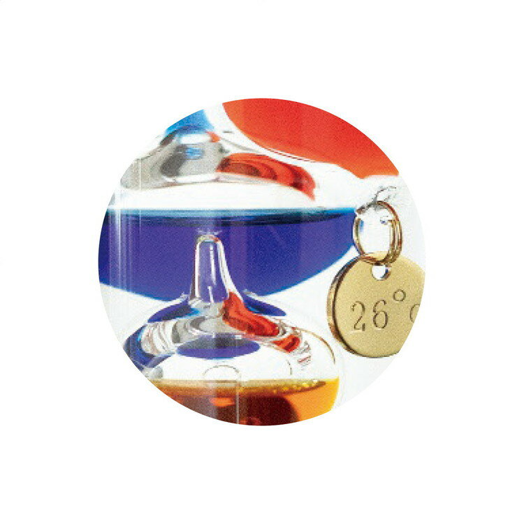 茶谷産業 ガラスフロート温度計 333-202 インテリア 寝具 収納 洋風インテリア【送料無料】 [2]