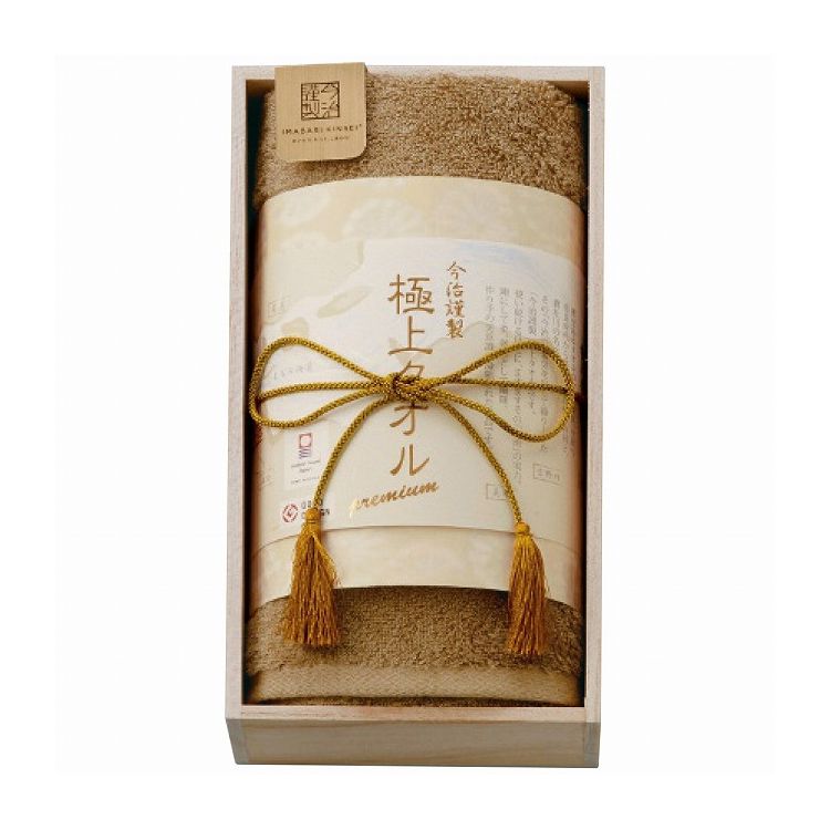 【商品特徴】歴史あるタオルの町、愛媛県「今治」。奈良時代から築き上げた織の技と、蒼社川の名水。その「今治」が本気を出して織り上げた「今治謹製タオル」です。使い続けるほどに、ますますその「今治」の実力。剛にして柔。厳然として繊細。作り手の美意識が凝縮された逸品です。【製造者】スタイレム【箱サイズ（cm）】14.5×27.5×9cm【現品サイズ・内容】34×80cmフェイスタオル1枚・綿100％・［日本製］【製造生産地】日本※メーカーの都合によりパッケージ、内容等が変更される場合がございます。当店はメーカーコード（JANコード）で管理をしている為それに伴う返品、返金等の対応は受け付けておりませんのでご了承の上お買い求めください。【送料について】北海道、沖縄、離島は送料を頂きます。