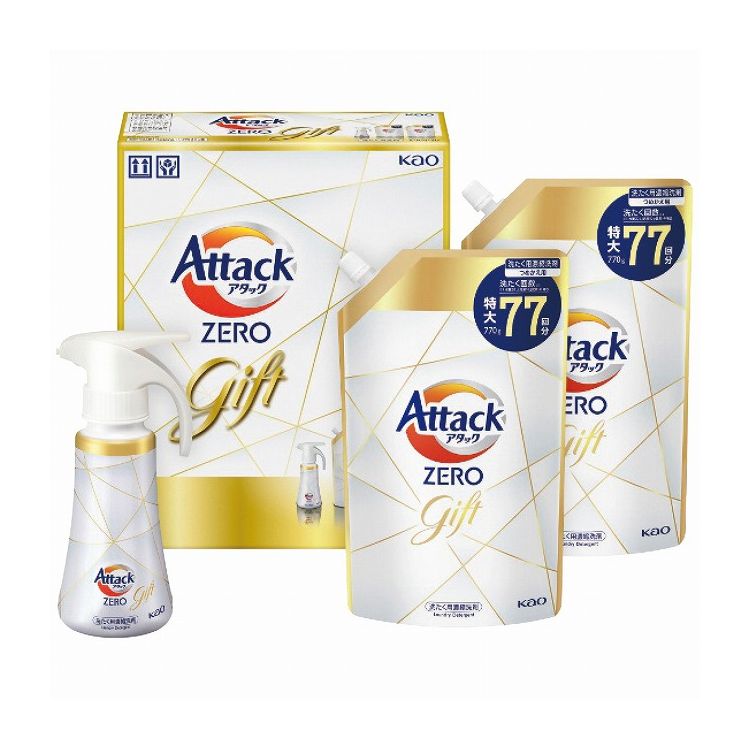 花王 アタックZEROワンハンドギフト K・AN-30 日用品雑貨 文房具 手芸 日用品 生活雑貨 掃除用洗剤 洗濯用洗剤 柔軟剤 洗剤【送料無料】