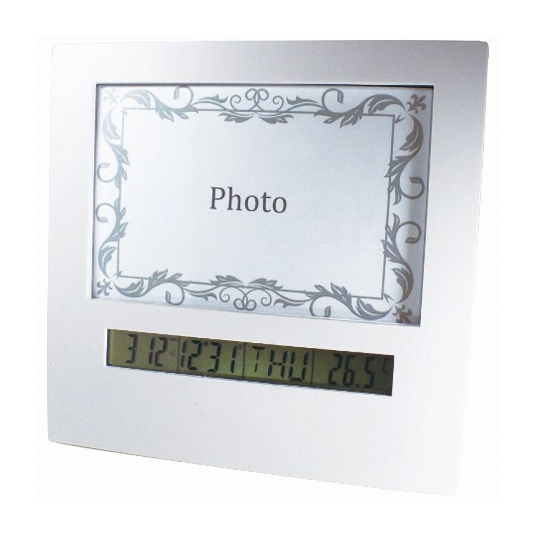 ニード フォトフレームクロック D3087 インテリア 寝具 収納 時計