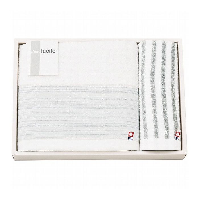Towel - ファシール 今治製バス ウォッシュタオルセット 日用品雑貨 文房具 手芸タオルセット タオル【送料無料】
