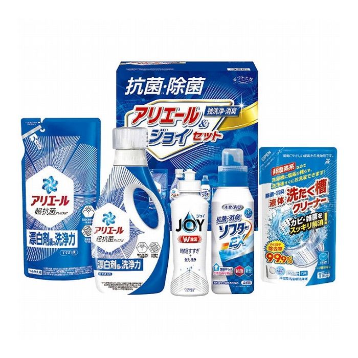 ギフト工房 除菌 アリエール&ジョイセット SAJ-30VS 日用品雑貨 文房具 手芸日用品 生活雑貨掃除用洗剤 洗濯用洗剤 柔軟剤 洗剤【送料無料】