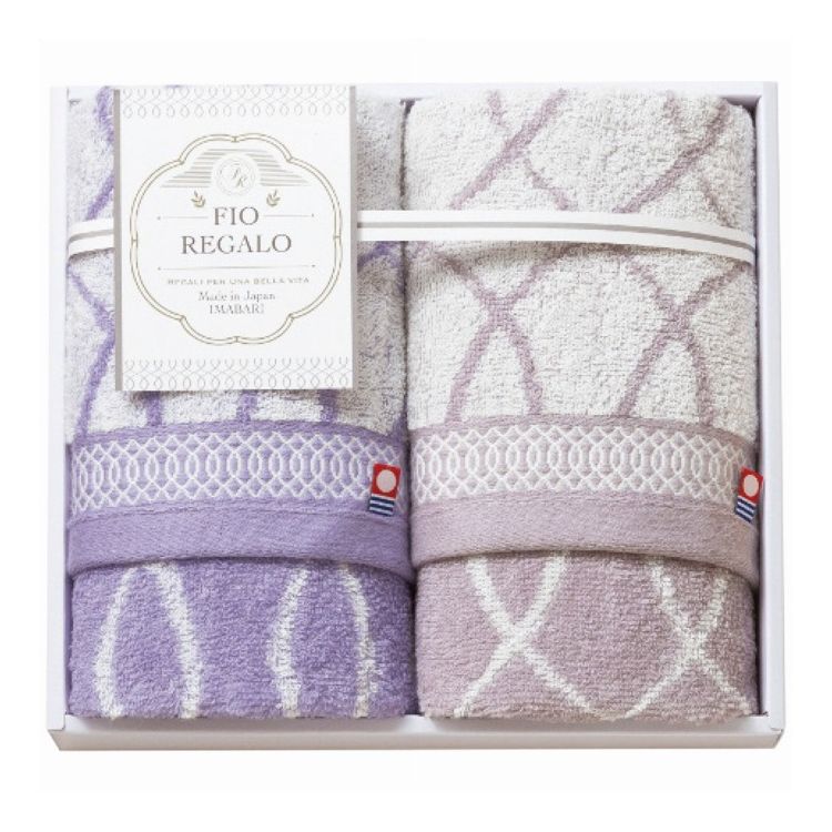 プレーリードッグ フェイスタオル2枚セット フィオレガロ ギフト 贈り物 贈答品【送料無料】