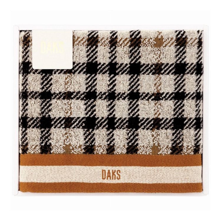 【商品詳細】1894年の創業当時から｢クオリティファースト｣を基本理念にものづくりをを続け、信頼の証として英国王室御用達ブランドであり続けているDAKS。現品サイズ・内容:60×110cmバスタオル1枚・綿100％・［ベトナム製］製造国:ベトナム【送料について】北海道、沖縄、離島は送料を頂きます。