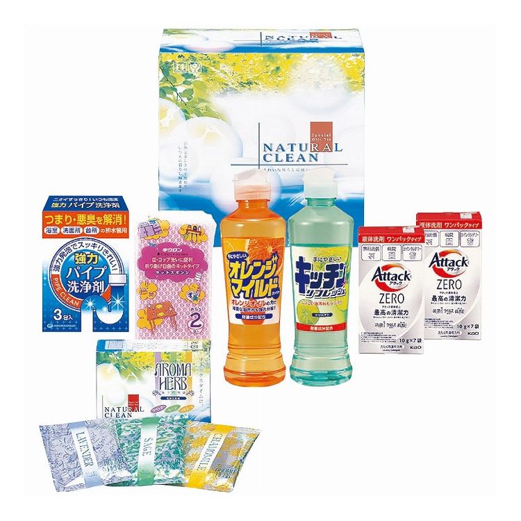 北陸化成 ギフト・ナチュラルクリーン GNC-257N 日用品雑貨 文房具 手芸 日用品 生活雑貨 掃除用洗剤 ..