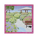 【5枚セット】 ヤマコー てまひま工房 たまのお散歩 小風呂敷 紫陽花 yamaco88590X5【送料無料】