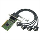 ラトックシステム 4ポート RS-232C・デジタルI/O PCIボード REX-PCI64D インターフェイスカード(代引き不可)【送料無料】(2)