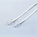 スリムモジュラケーブル(白)MJ-15WH エレコム(代引不可)【メール便配送】【送料無料】
