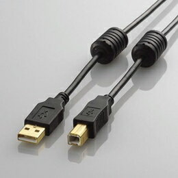 フェライトコア付きUSB2.0ケーブルU2C-BF15BK エレコム(代引き不可) フェライトコア付きUSB2.0ケーブルU2C-BF15BK エレコム(代引き不可)