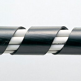 ケーブルタイ(スパイラル・ブラック)CA-SP20BK サンワサプライ(代引き不可)