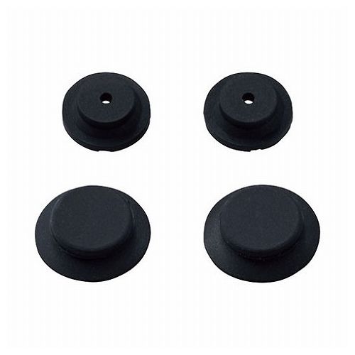 【5個セット】エレコム ゲーミング フィンガー 機能パッド スマホ タブレット 2個入 ボタン シルバー P-GMFFP04BKX5(代引不可)【送料無料】(2)