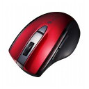 サンワサプライ 静音BluetoothブルーLEDマウス 5ボタン MA-BTBL167R(代引不可)(2)