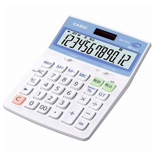 カシオ計算機 CASIO 抗菌電卓 デスクタイプ12桁 DW-122CL-N(代引不可) カシオ計算機 CASIO 抗菌電卓 デスクタイプ12桁 DW-122CL-N(代引不可)