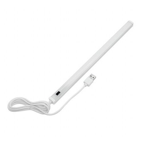 日本トラストテクノロジー USB LEDBARライト センサー式 30cm ホワイト LEDBARS30-WH(代引不可)【送料無料】