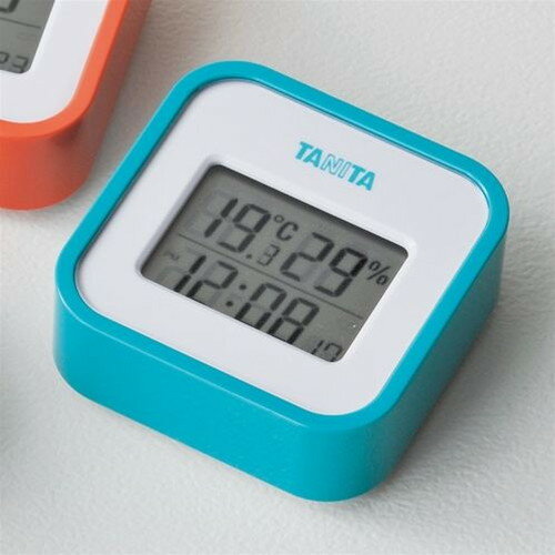 タニタ デジタル温湿度計 ブルー K20107956(代引不可) 2