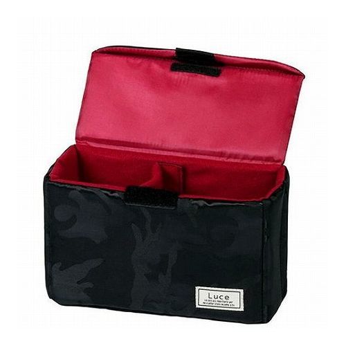 AOSTA カメラバッグ LUCE インナーボックス S 1.7L ブラックカモフラージュ AOS-LU1IB S-BKC KEN820520(代引不可)(2)