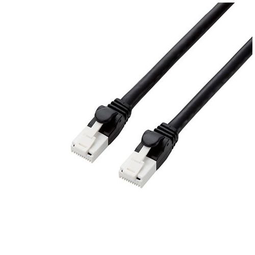 エレコム ツメ折れ防止LANケーブル Cat6A GM-LDGPAT/BK100(代引不可)【メール便配送】【送料無料】 エレコム ツメ折れ防止LANケーブル Cat6A GM-LDGPAT/BK100(代引不可)【メール便配送】【送料無料】