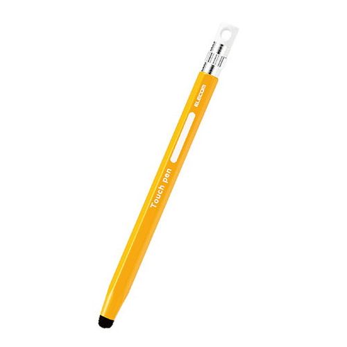エレコム 6角鉛筆タッチペン P-TPENCEYL(代引不可)【送料無料】