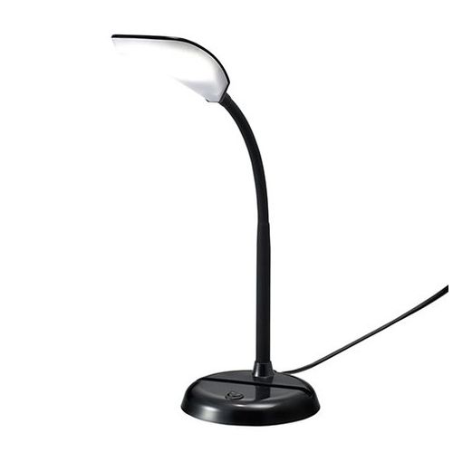 【商品特長】●JIS照度A形相当●フレキシブルアームなので、可動範囲が広くなっています。●スマートフォンスタンド付き。【仕様】●消費電力:4.5W●光源:白色LED(交換不可)●設計寿命:約40000時間●光源光束:約620lm●器具光束:...