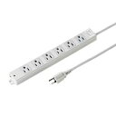 工事物件雷ガードタップ(3P・マグネット付・6個口・3m)TAP-K6NSP-3 サンワサプライ(代引き不可)【送料無料】(2)