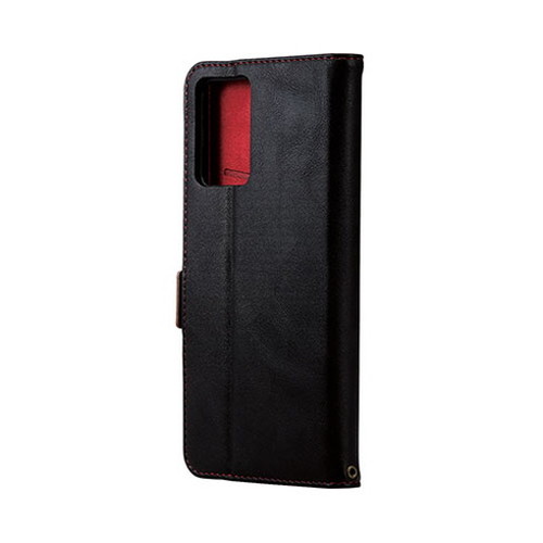 エレコム OPPO Reno7 A OPG04 レザーケース 手帳型 ステッチ 耐衝撃 磁石付き ブラック PM-O221PLFYBK スマートフォン タブレット 携帯電話 OPPOケース スマホケース(代引不可)のサムネイル