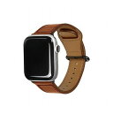 【商品説明】EGARDENの「GENUINELEATHERSTRAP」は、毎日長時間身に着けるAppleWatchのための、快適な着心地・実用性を追求してデザインされた本革バンドです。●オン/オフを問わないオールマイティなデザイン普段使いからビジネスシーンなど、どんな場所でも合わせられるクラシックな装いのレザーバンドです。●楕円型のおしゃれなバックルバンドを留めるバックルには、特徴的なオーバルタイプを採用。遊び心が垣間見える可愛らしいデザインです。●簡単なバンドの取り換えラグはスライド式で、取り外しボタンを押しながら横にスライドさせるだけで簡単に取り換えられます。●汗や水から守る安全な撥水コーディングレザーバンドの内側には撥水コーティングを施しています。汗をかいたり、急な雨の際にも革の変形などを防ぎます。(完全防水ではありません)●多彩なカラーリング落ち着いたカラーから元気の出るビタミンカラーまで、多彩なカラーバリエーションが特徴です。●本革ならではの特徴使用する本革には最小限の加工のみを施しているため、素材本来の魅力を存分にお楽しみいただけます。※革の特性上、自然な経年変化やしわなどが生じます。【ディテール】●本革通気性の良い牛革を使用。使い続けるにつれて変化していくエイジングをお楽しみいただけます。●繊細なコバ処理美しく耐久性の高いコバ処理のために、4つの作業工程を経て、3度のやすり掛けを行っています。丁寧で繊細な仕事が実現した美しい仕上がりです。●強度の高いステッチレザーの縫製には、有名なドイツAMANN(アマン)社製のセラフィル糸を使用しています。ステッチもデザインの一つとして考え、バンドとのカラーリングにもこだわっています。●100%ハンドメイド美しさ・耐久性ともに上質な製品を作り上げるため、裁断や縫製から仕上げまで熟練した職人により丁寧に手作りされています。【商品詳細】●対応デバイスAppleWatchUltra49mmAppleWatch45mm(Series8/7),44mm(6/5/4),42mm(3/2/1)AppleWatchSE44mm●素材:牛革、メタル●原産国:中国※製品の仕様、デザインは改良などのため事前予告なしに変更する場合があります。【特長】アップルウォッチ、スマートウォッチ、腕時計、Appleアクセサリ【代引きについて】こちらの商品は、代引きでの出荷は受け付けておりません。【送料について】北海道、沖縄、離島は送料を頂きます。