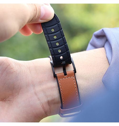 EGARDEN GENUINE LEATHER STRAP AIR for Apple Watch 41/40/38mm Apple Watch用バンド ブラウン EGD20598AW(代引不可)【メール便配送】【送料無料】